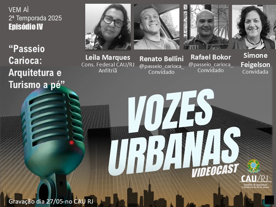 Videocast Vozes Urbanas (CAU/RJ)