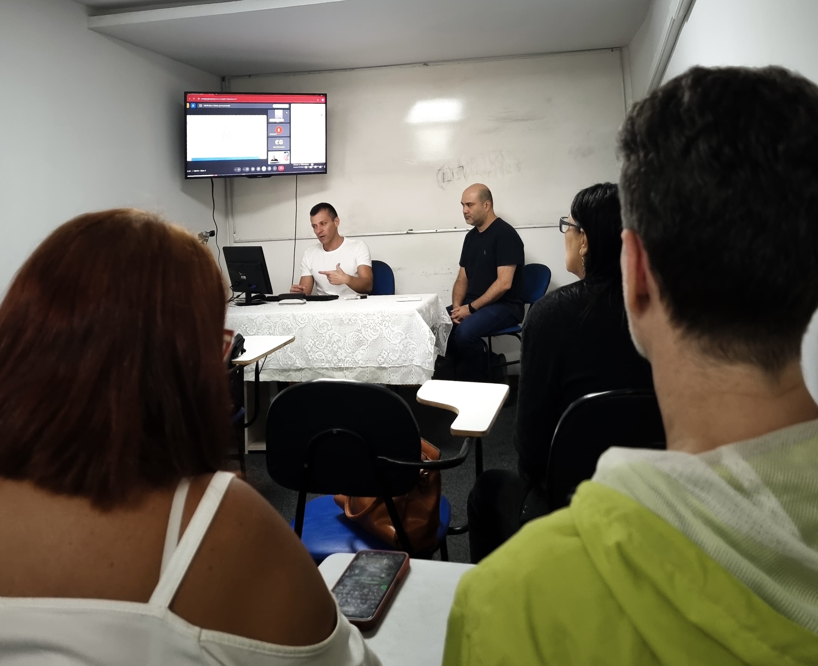 Aula na CIETH - Escola de Turismo